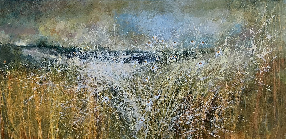 JohnMcClenaghen's tweet image. I’m interested in the flow of things, their overall energy, how marks become forces and colour and tone allows them to find a position in space. #markmaking #coastalpaintings #flow #latesummer