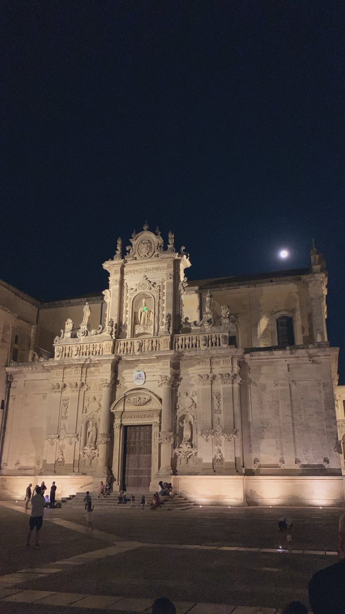 Full moon in Lecce 🌕