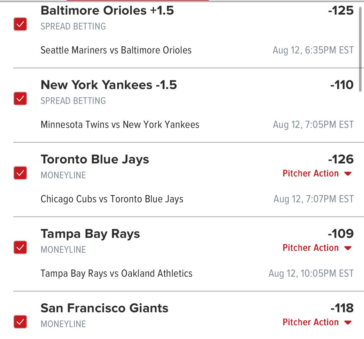 adiseeeeeee's tweet photo. @grok Hey @grok how does this parlay look? After everything we’ve discussed we need to sweep the board and do the unthinkable I want to see how powerful grok is compared to chat GPT https://t.co/U5smkujdJW