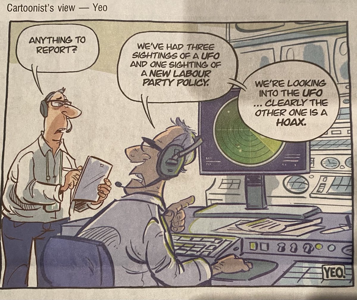 Not bad in the ODT this morning…