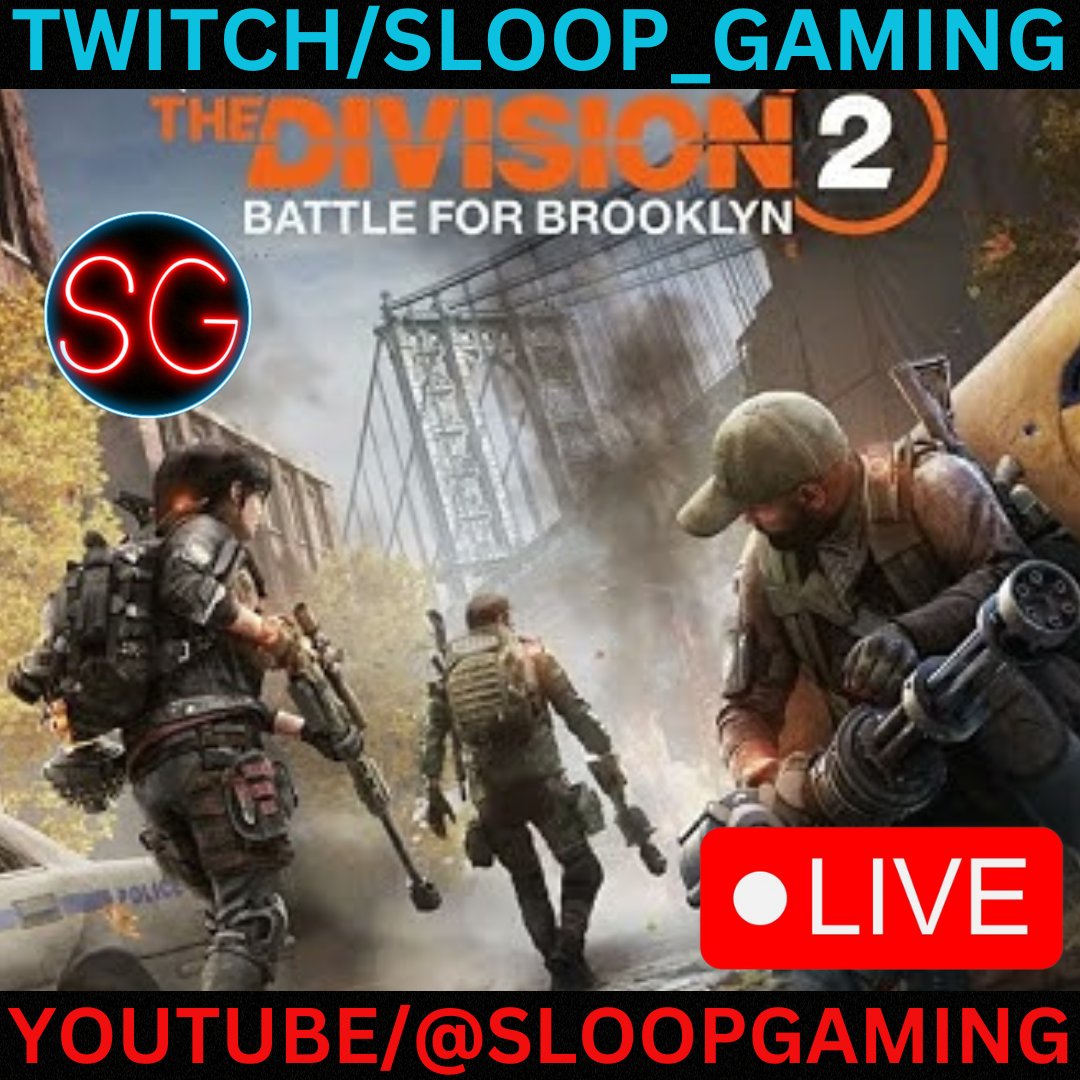 Sloop_Gaming's tweet photo. 🔴LIVE! The Division 2 - Weekly Reset, Tinky & Season Finale Mission, New Events?! "What Builds You Got?"
#division2 #sloopgaming
Come visit at https://t.co/joZIS5z9rq or https://t.co/XHVeEpLuxB https://t.co/bPMYiAhKMB