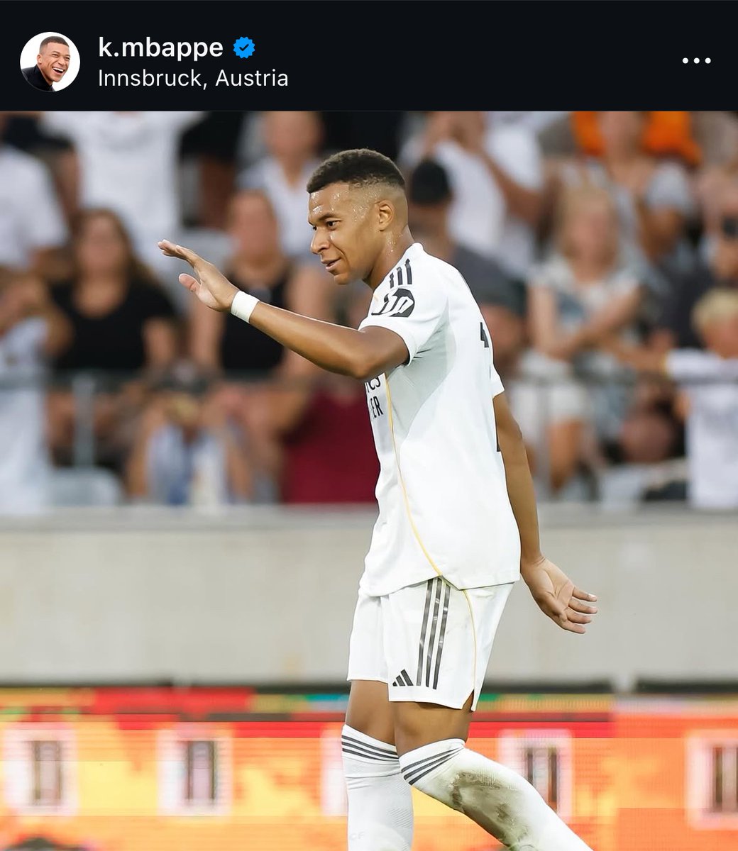 🗣️ Kylian Mbappé on IG: “Pre-season is over. Can’t wait to start. Hala Madrid!”