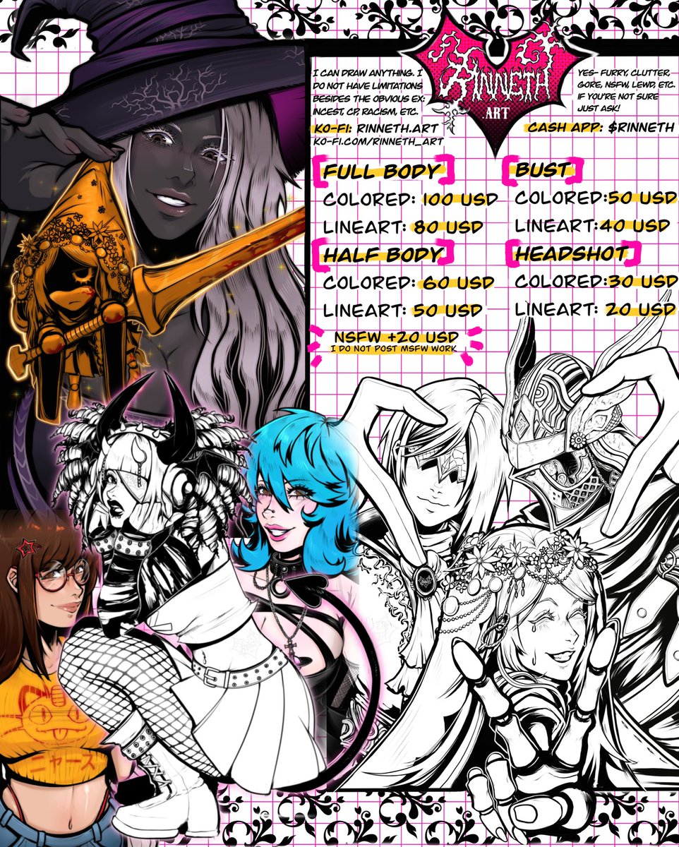 Rinneth.Art tweet media
