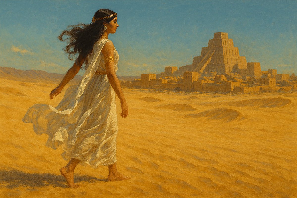 Sigurdson198's tweet photo. 4,000 years ago, Enheduanna—high priestess of Ur—signed her name. Her hymns to Inanna still resonate. Meet the first named author: https://t.co/w212QBvvlM 

#Enheduanna #Mesopotamia #AncientHistory #Cuneiform #WomenInHistory https://t.co/tdQXfpkyl3