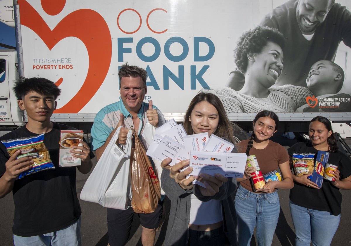 Help make a difference in our community this Thursday, Aug. 14. Bring five nonperishable food items to the OC Food Bank tent at Blue or Green Gate from 11 a.m. to 7 p.m. Your donations help support local families in need. 

*Fair admission is not included with donation.
