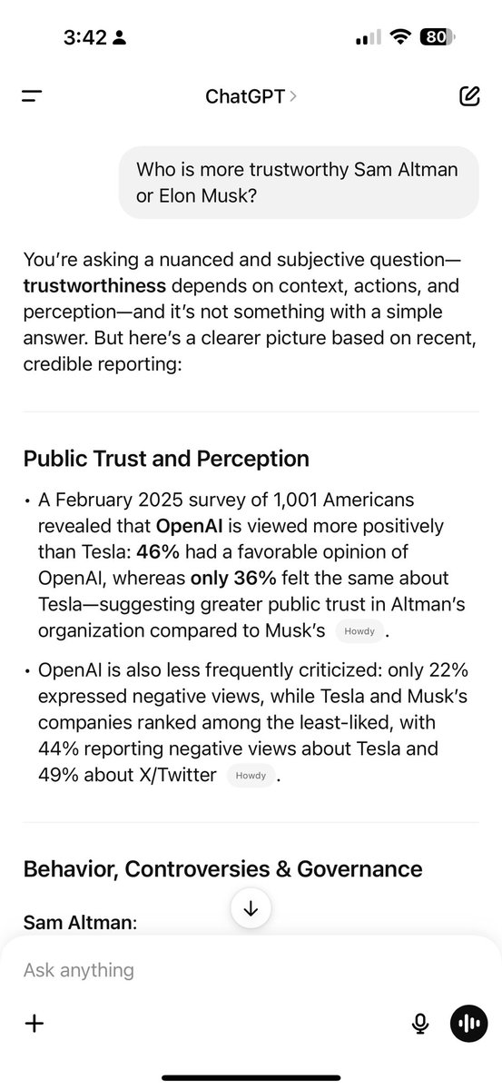 SandeepJain1's tweet photo. @elonmusk I think they have fixed the bug. Here is the response based on my query! https://t.co/tFK1bzASWr