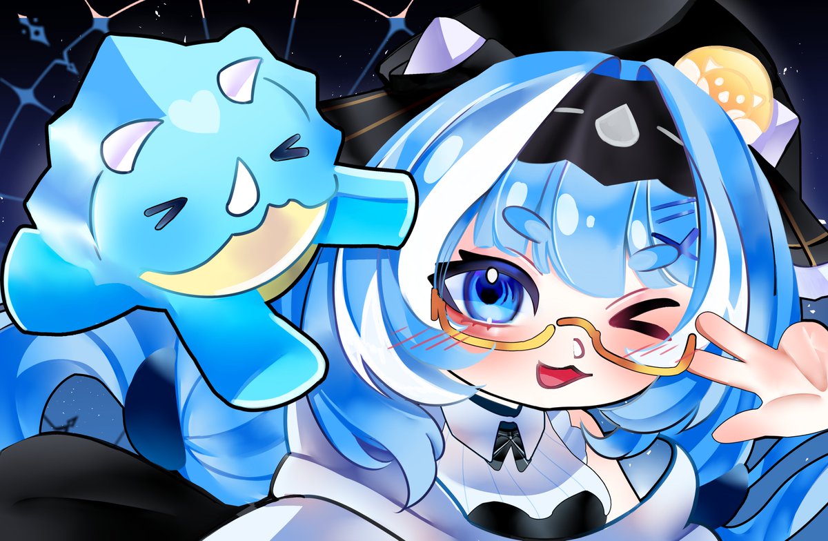 พิกก้าบู (≧ o ≦)~~ 💙
 #CeraArt