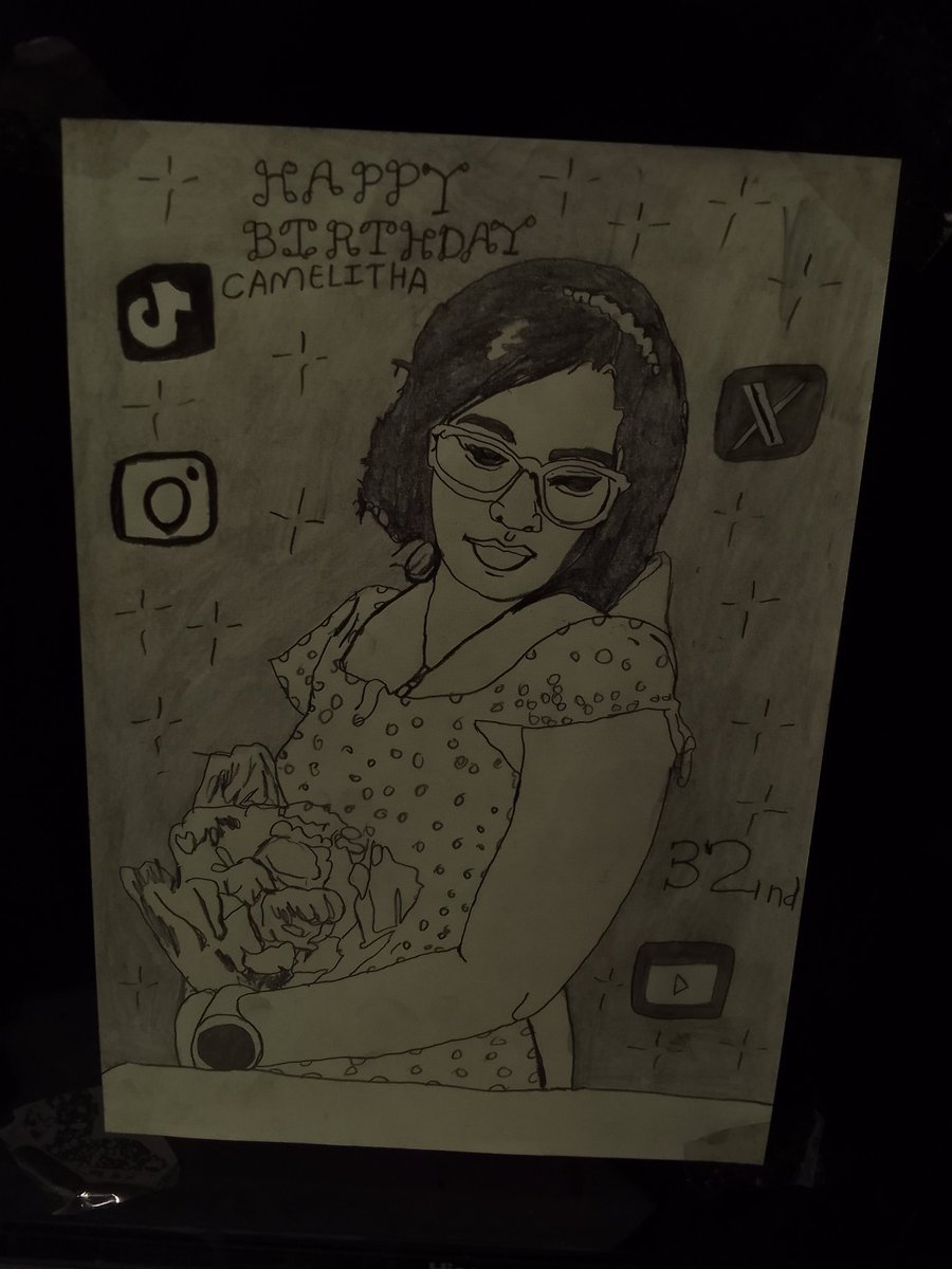 Happy #32ndbirthday Juffrou Camelitha
May you have one🍾 amazing day.
Be gorgeous 🎁🎁😘🎂🎂🍰🍰❤️♥️💋

#birthday #drawingsketch #kyknet #turkey #southafricanartists🇿🇦 #youtube #craigtucker #photography #huisgenoot  #sweden #southafrican #langebaan #ukraine #springbokrugby