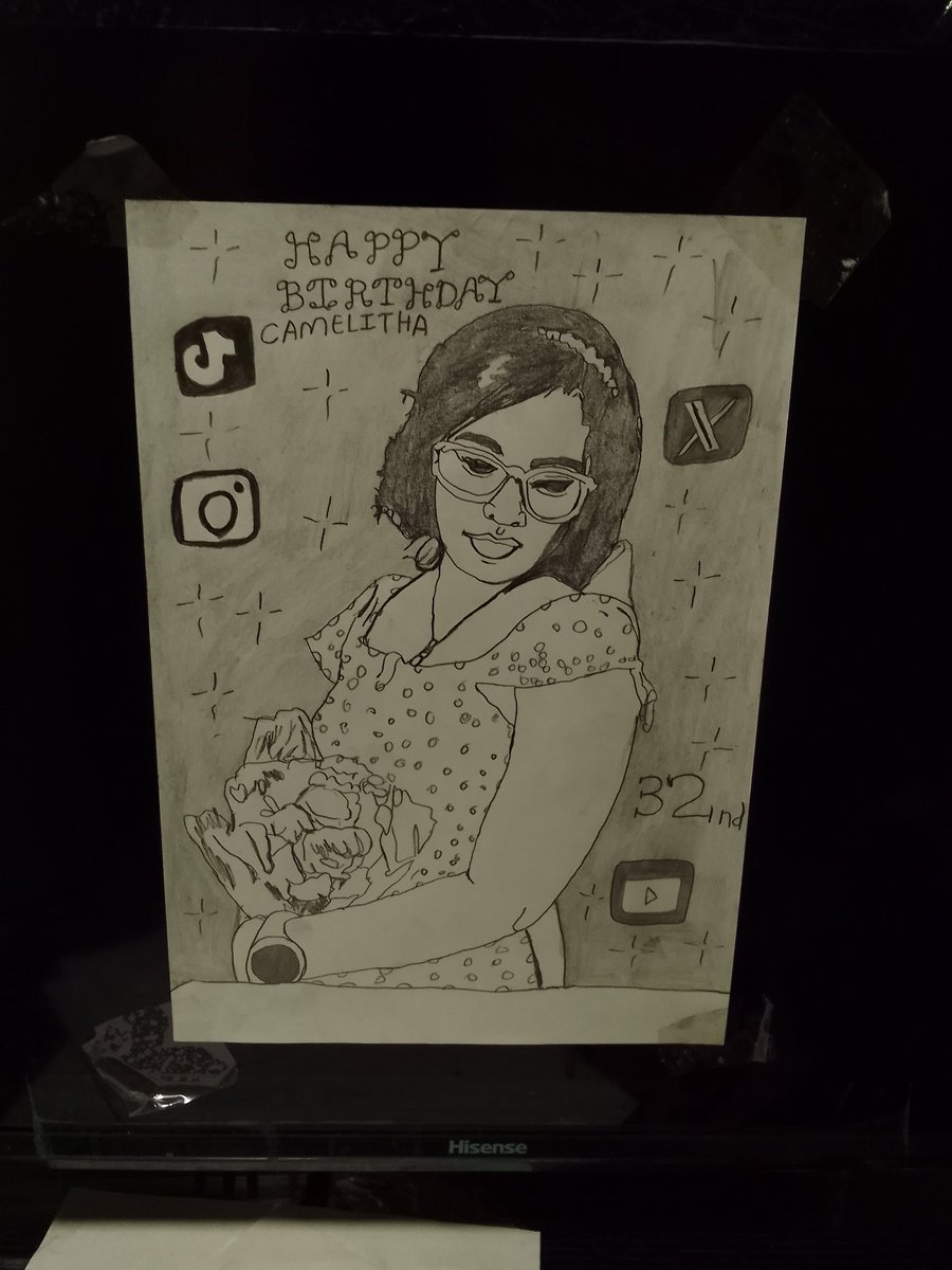 Happy #32ndbirthday Juffrou Camelitha
May you have one🍾 amazing day.
Be gorgeous 🎁🎁😘🎂🎂🍰🍰❤️♥️💋

#birthday #drawingsketch #kyknet #turkey #southafricanartists🇿🇦 #youtube #craigtucker #photography #huisgenoot  #sweden #southafrican #langebaan #ukraine #springbokrugby