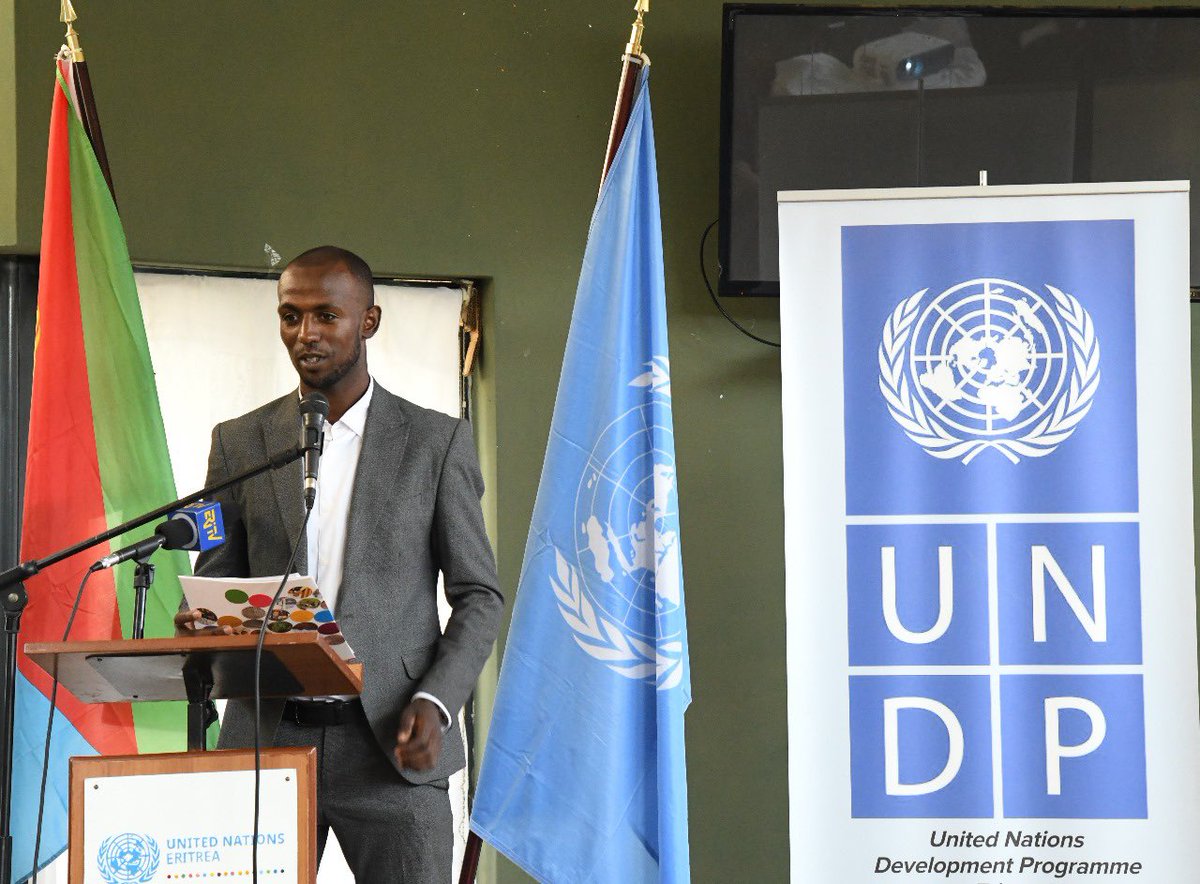 PaLaminBeyai's tweet photo. @UNDPEritrea is thrilled to welcome cycling champion Biniam Ghirmay as our new National Goodwill Ambassador for Climate Action &amp; Youth Empowerment.🚴🏾‍♂️🌱
Biniam’s journey is a powerful example of how sports and leadership can drive sustainable development.
#ClimateAction #IYD2025 https://t.co/mezSWadoRO