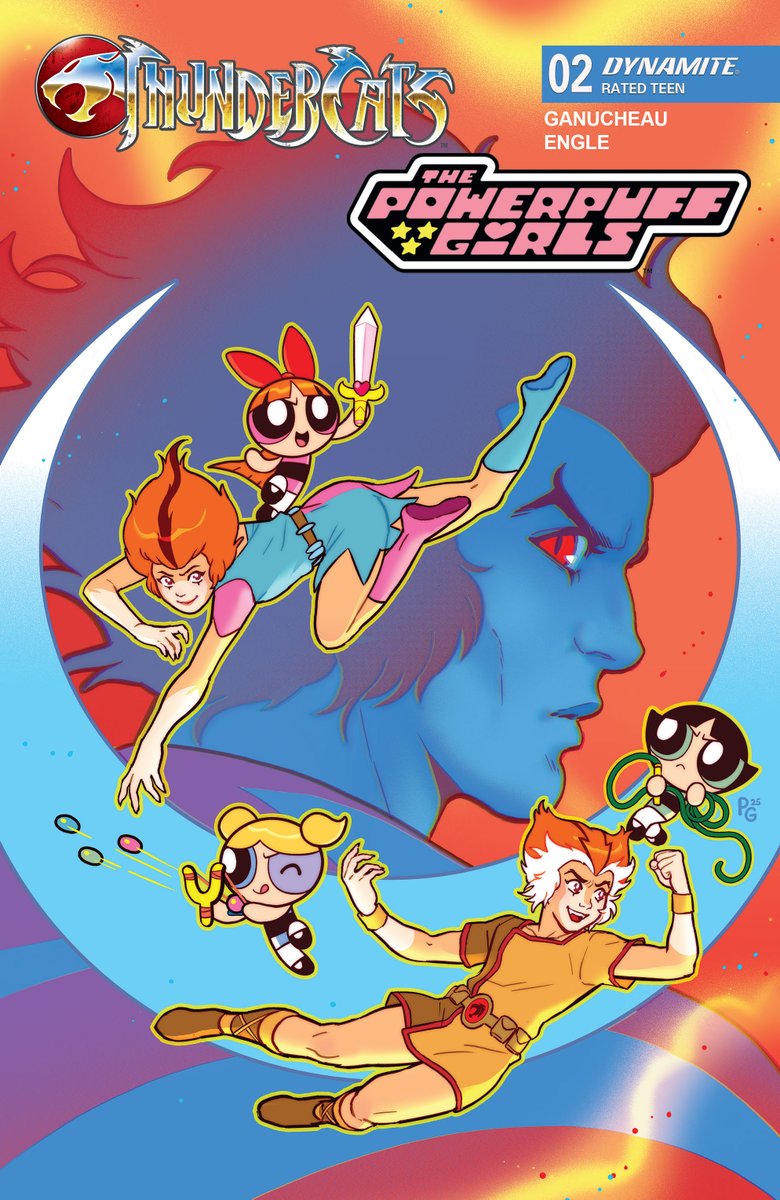 DynamiteComics's tweet photo. In stores this week, Thundercats/Powerpuff Girls #2 with covers by Paulina Ganucheau, Coleman Engle, Coran Kizer Stone, Saowee and Nicoletta Baldari.
#thundercats #powerpuffgirls #paulinaganucheau #colemanengle #corankizerstone #saowee #nicolettabaldari
https://t.co/DrlIIXrMfT https://t.co/XlsGUvK0OP
