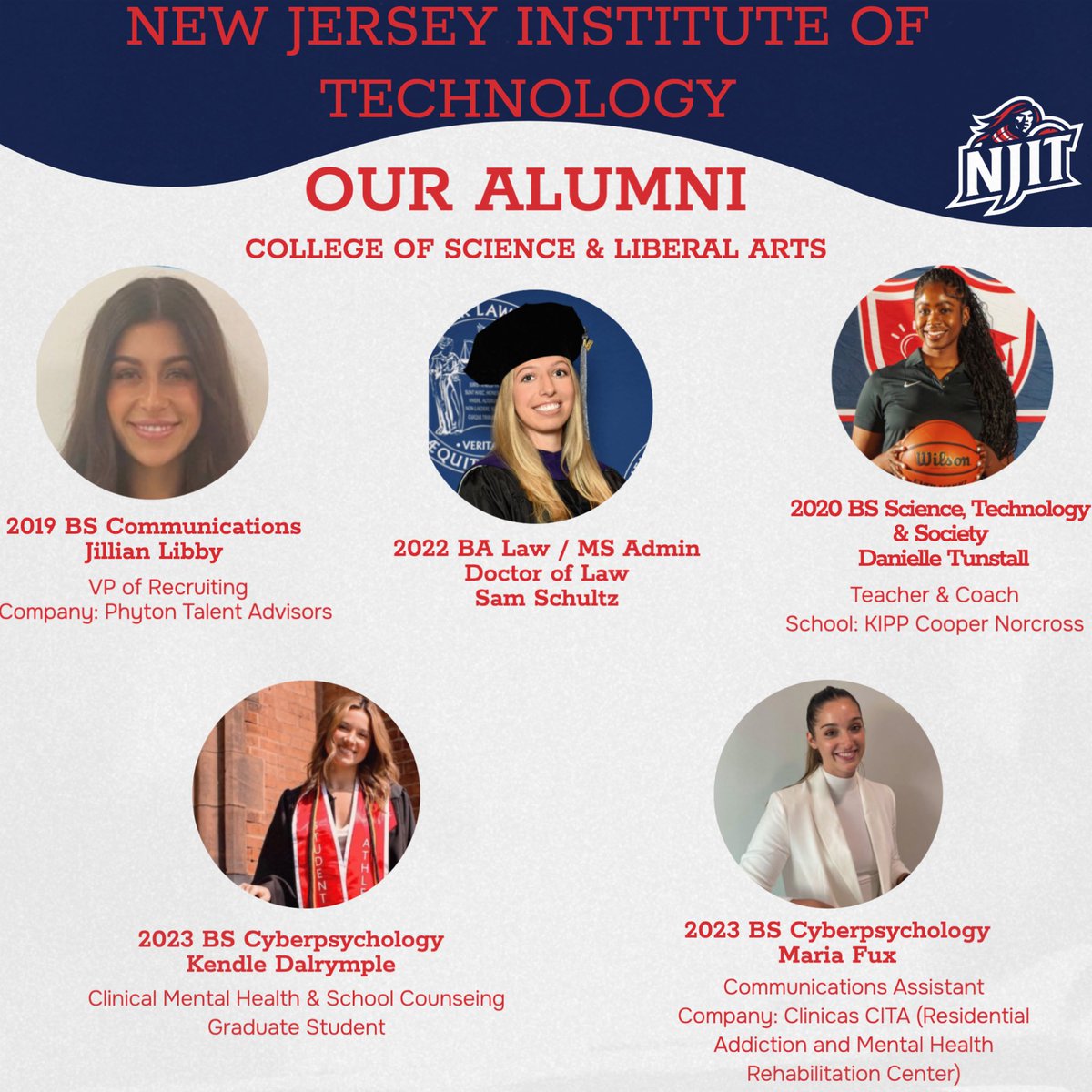 A few of our College of Science and Liberal Arts ballers