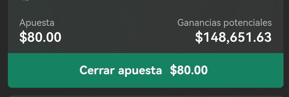 julerigall's tweet photo. 🚨🔥 ¡De $80 a más de $148 MIL! 🔥🚨
Hoy puede ser nuestro dia de suerte 🍀💵
Con poquito, ¡podrías ganar MUCHO! 💰

👉 ¿Te imaginas ver esto en tu pantalla?
🔁 Dale RT y súmate a la emoción.
📲 120 RT se COMPARTE

#ApuestaInteligente #JulePicks #DeporteYDinero https://t.co/H1zkiZsKHl