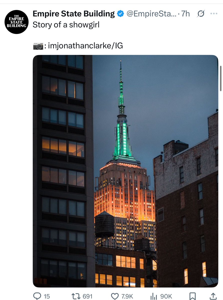 itsraleigh's tweet photo. Taylor Swifts impact needs to be studied. 

Guess thats the impact of a showgirl. https://t.co/Lft57QBJjO