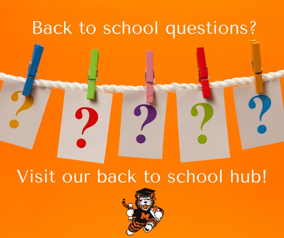 What supplies do we need?🤔
When’s orientation?🗓️
What time does school start?⏰

Don’t worry, we’ve got ALL the answers on our back to school hub on our website!🎒✏️

massillonschools.org/page/back-to-s…
