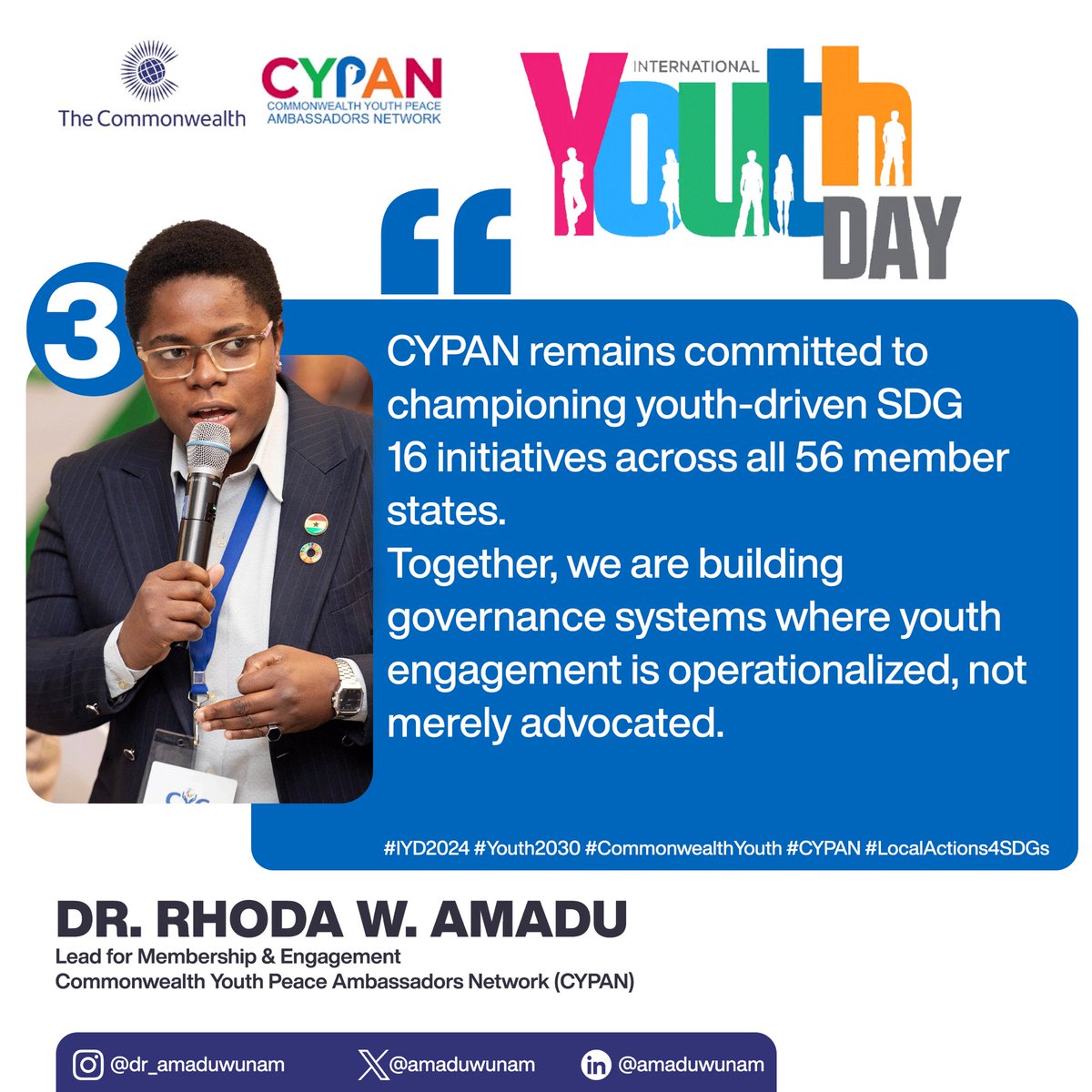 amaduwunam's tweet photo. Operationalizing engagement beyond rhetoric because Inclusive institutions begin with youth co-creation.
#commonwealthyouth #cypan #sdg16 #youth2030 #localaction4sdgs https://t.co/Mkmjzncggv