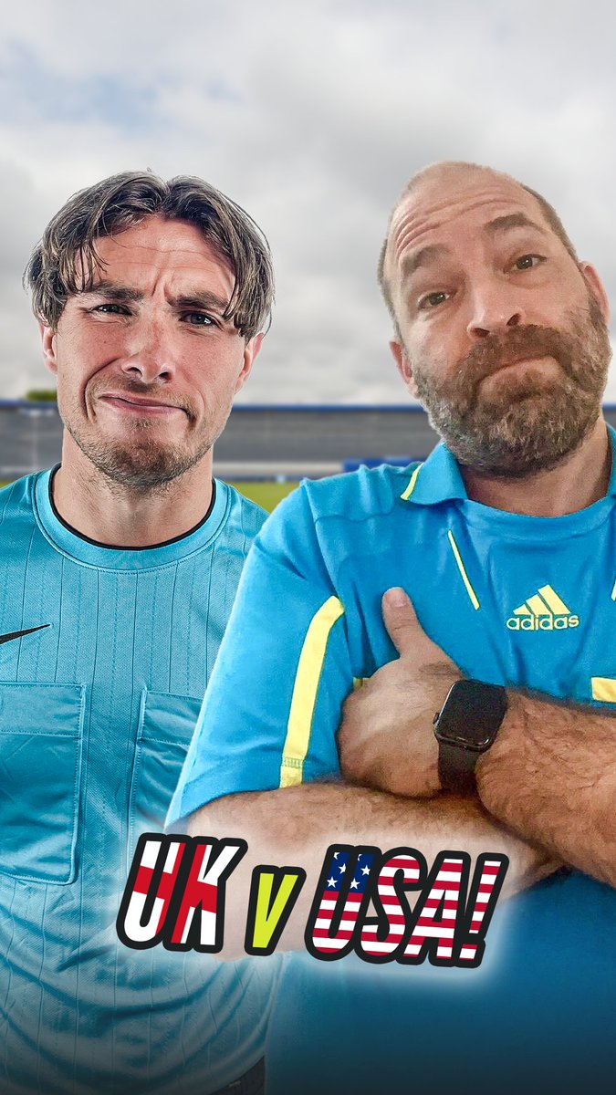 🇬🇧“You call that a foul?”

🇺🇸 “Mate… that’s a yellow all day.”

Jon (UK) and Elliot (USA) are back on the REFSIX Podcast, debating the BIG differences between refereeing in the UK and USA — and yes, there’s plenty of friendly trash talk along the way.

🎧 Listen in for stories