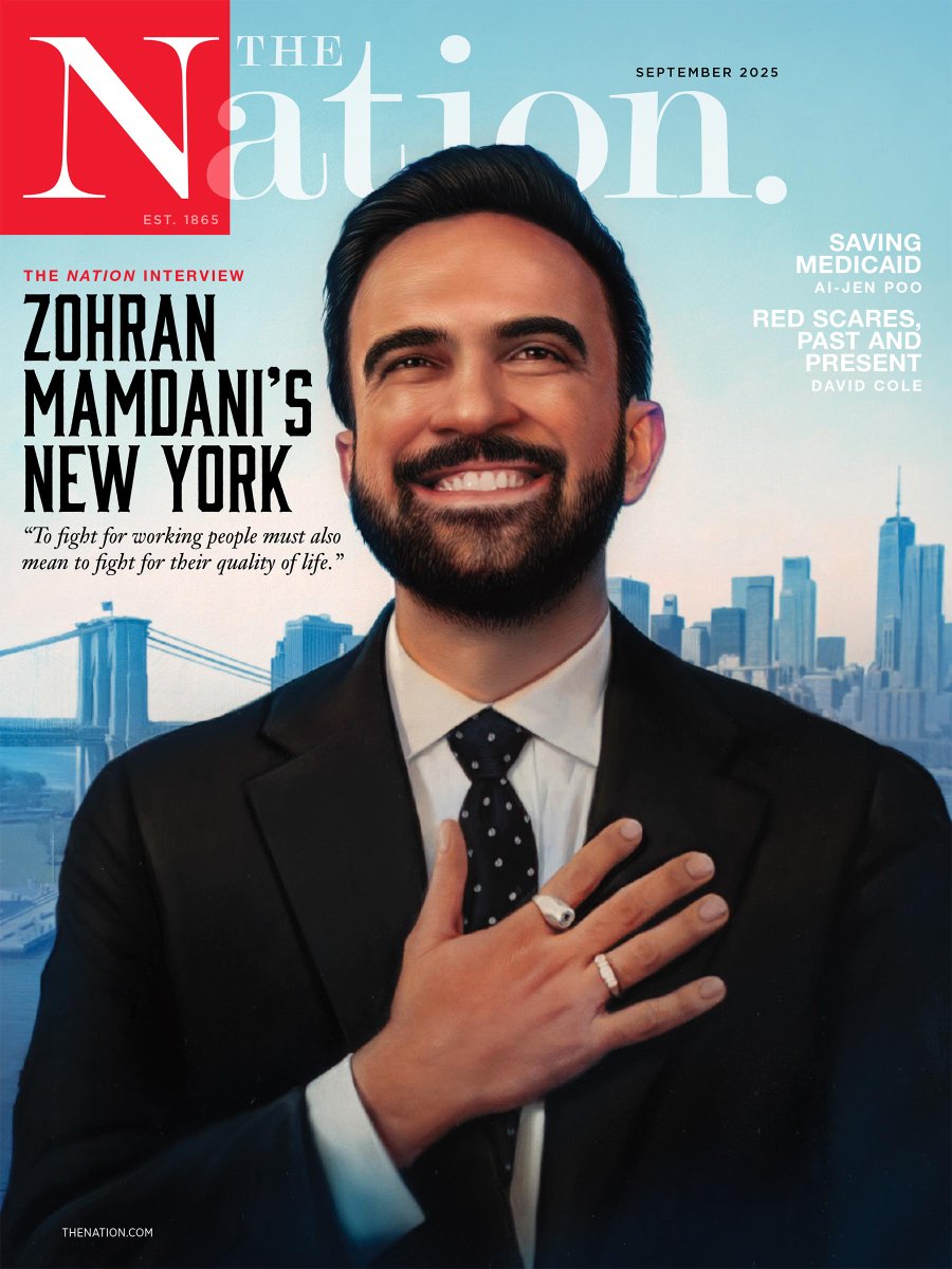Zohran Kwame Mamdani (@zohrankmamdani) on Twitter photo Last month, I sat down with <a href="/KatrinaNation/">Katrina vandenHeuvel</a> and <a href="/NicholsUprising/">John Nichols</a> to talk about the legacy of Fiorella La Guardia, how we're building a new kind of politics to meet this moment, and our mission to deliver a dignified life for the working people of this city. Last month, I sat down with <a href="/KatrinaNation/">Katrina vandenHeuvel</a> and <a href="/NicholsUprising/">John Nichols</a> to talk about the legacy of Fiorella La Guardia, how we're building a new kind of politics to meet this moment, and our mission to deliver a dignified life for the working people of this city.