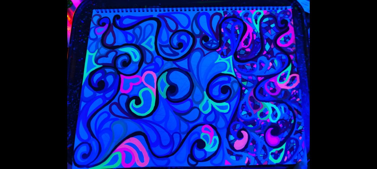 AelinAquaSoul's tweet photo. On work 
#NFTArt #CryptoArt #AbstractArt #NeonArt #PsychedelicArt #ChaoticBeauty #DigitalCollectible #ContemporaryArt #ArtCollectors #NFTCommunity #VisualPoetry #AbstractExpressionism #ColorExplosion #PsychoAbstract #NeonChaos #NFTDrop #CryptoGallery #GlowingArt #ElectricVibes #OneOfOne