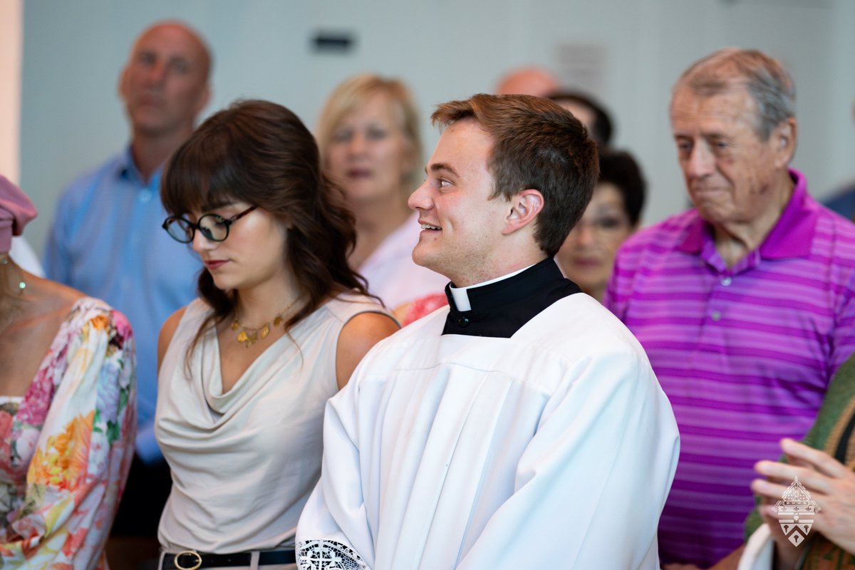 htdiocese's tweet image. 👏 Congratulations to Ethan Henry on being accepted by the Church into the next phase of #seminarian formation—the #configuration phase! 
✝️ Ethan&apos;s Candidacy Mass was held last Saturday at St. Thomas Aquinas #Catholic #Church in #thibodaux. 
#htdiocese #seminarylife