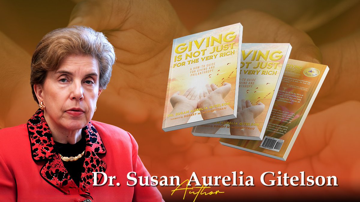 SusanGitelson's tweet photo. Through real examples, smart vetting tools, and a wide-ranging look at causes – from education to arts to global aid – this book empowers you to make an impact today. 

https://t.co/C7wv5sZk9z 

#GivingIsNotJustForTheVeryRich #SusanAureliaGitelson #PhilanthropyForAll https://t.co/pQHSsJwcUV