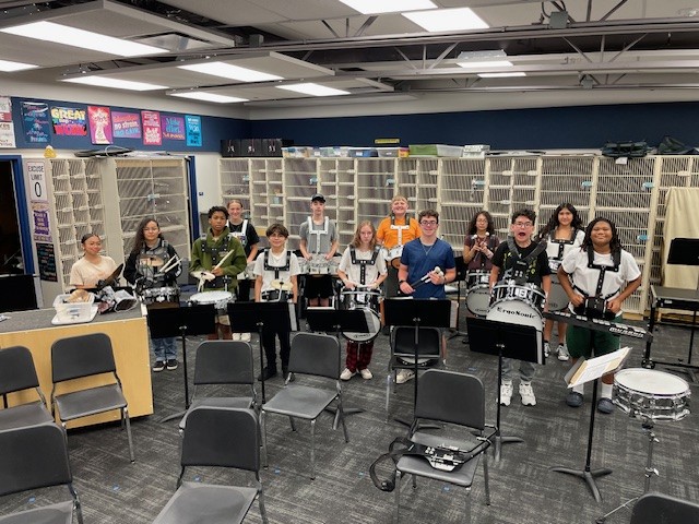 JAMustangs's tweet photo. Summer Band fun at Jane Addams Middle School!! #togetherwesoar https://t.co/m39OKuTwSF