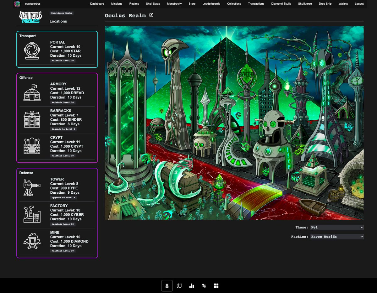 skulliance's tweet photo. We support independent artists and collectors on Cardano.

Stake your NFTs, embark on missions, establish your realm, engage in raids, and try your hand at our Match 3 mini games, RPG, and boss battles. https://t.co/oeoDs2edG0