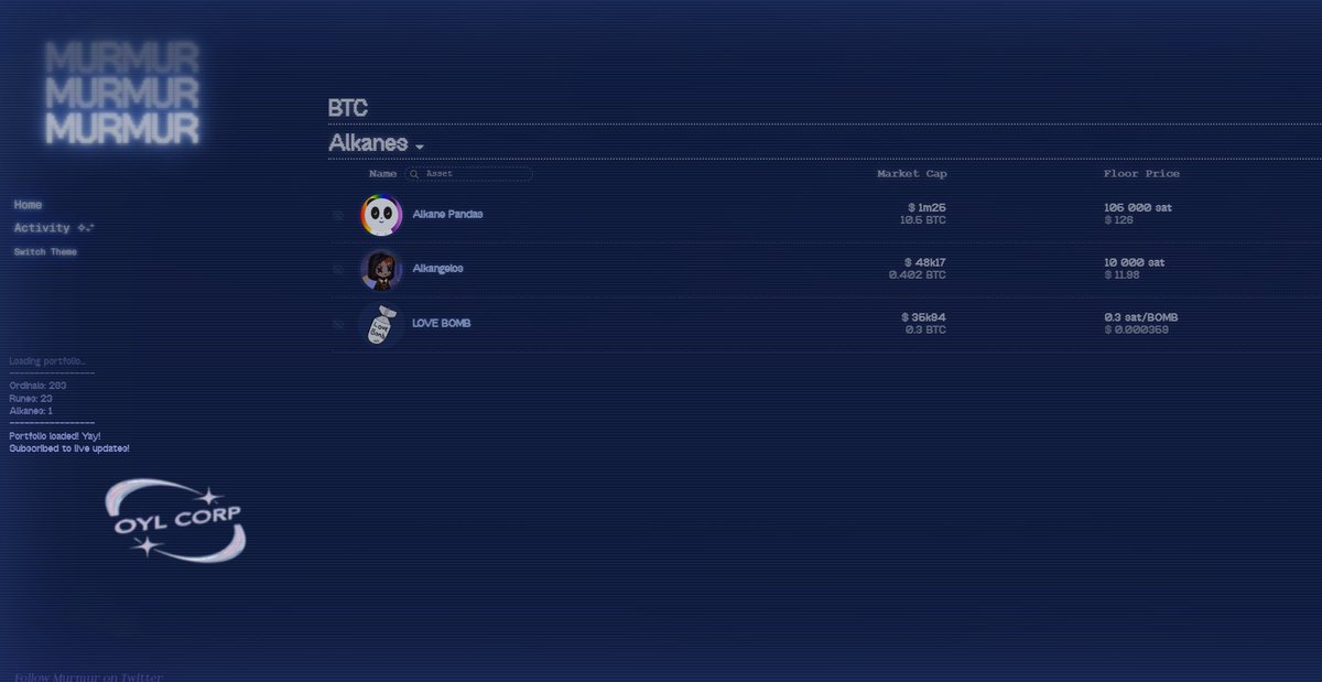 Ignore <a href="/MurmurFinance/">Murmur</a>  + <a href="/alkangelos/">Alkangelos</a> at $50K MC…
and you’re basically speedrunning financial regret.