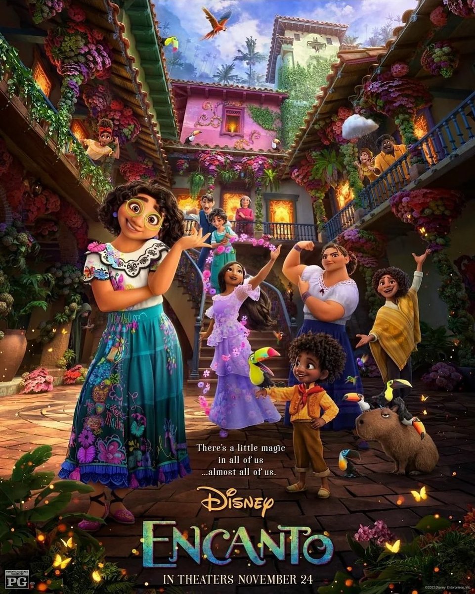 TezzaBelle88's tweet photo. Tonight’s movie 🍿 

#NowWatching #Encanto #DisneysEncanto #Disney #MovieNight https://t.co/5VtceZq8XJ