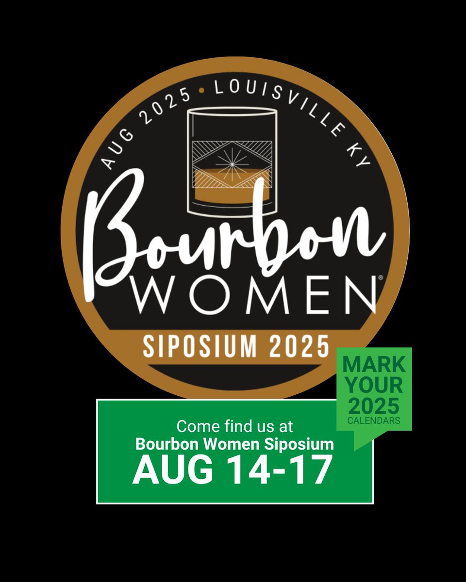We're getting our sip on in Louisville with Bourbon Women. It's empowering to see so many women in the industry gather in one place to learn, experience and enjoy the world of whiskey. Stay tuned for insights and lessons learned and reach out if you're attending too.