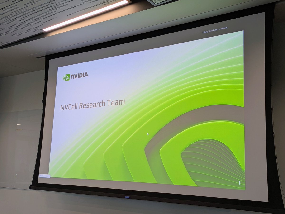 YaleCSEI's tweet photo. @YaleCSEI and @YaleCancer  were honored to co-host Jon Cohen (VP) and Laksshman Sundaram (Sr Mgr) from Applied Research at NVIDIA for a special seminar on virtual cell modeling.  Dr. Sundaram gave a great overview on the approaches he is using to model basic cellular processes. https://t.co/TnsQ8rSKjo