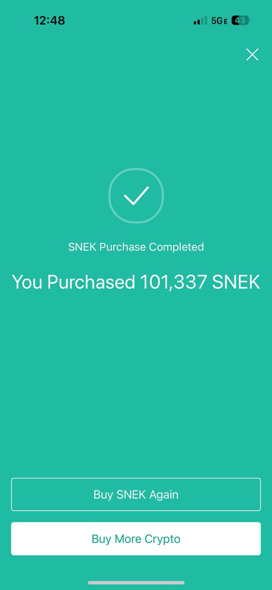 Squig ๐ฒ๐ (@squigsnfts) on Twitter photo I just purchased a little bit of $Snek using my <a href="/cryptocom/">Crypto.com</a> mobile app! ๐ฅ
Transaction was very smooth and sssimple. ๐๐๐
Thisss is just the beginning.
<a href="/snek/">Snek ๐</a> ๐
<a href="/cryptocom/">Crypto.com</a> ๐ค I just purchased a little bit of $Snek using my <a href="/cryptocom/">Crypto.com</a> mobile app! ๐ฅ
Transaction was very smooth and sssimple. ๐๐๐
Thisss is just the beginning.
<a href="/snek/">Snek ๐</a> ๐
<a href="/cryptocom/">Crypto.com</a> ๐ค
