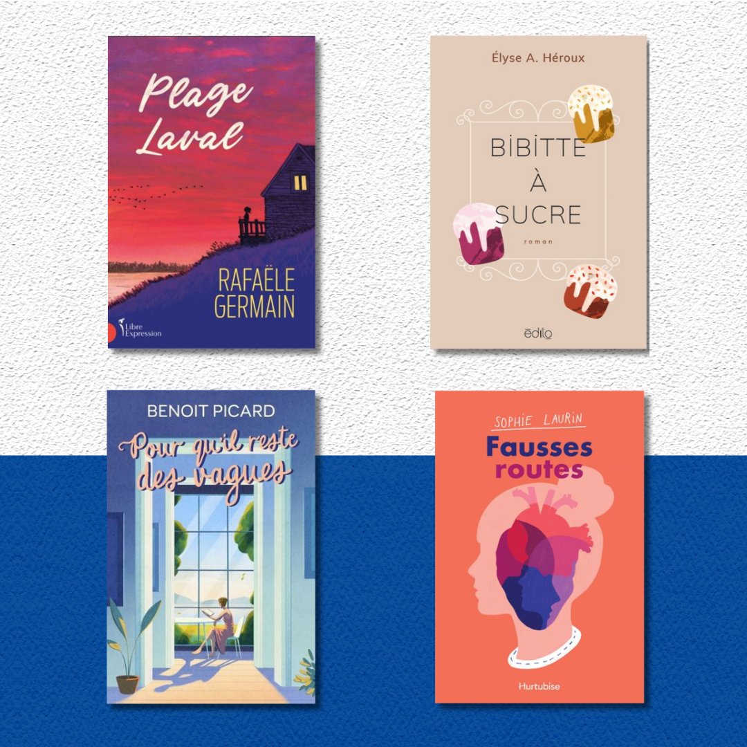 C’est la Journée « Le 12 août, j’achète un livre québécois ».📚⚜️
Un beau geste pour encourager nos auteurs, nos libraires, notre culture.
 
Je vous partage mes achats et prochaines lectures :
Plage Laval de Rafaële Germain
Bibitte à sucre d’Élyse A. Héroux
Pour qu’il reste des