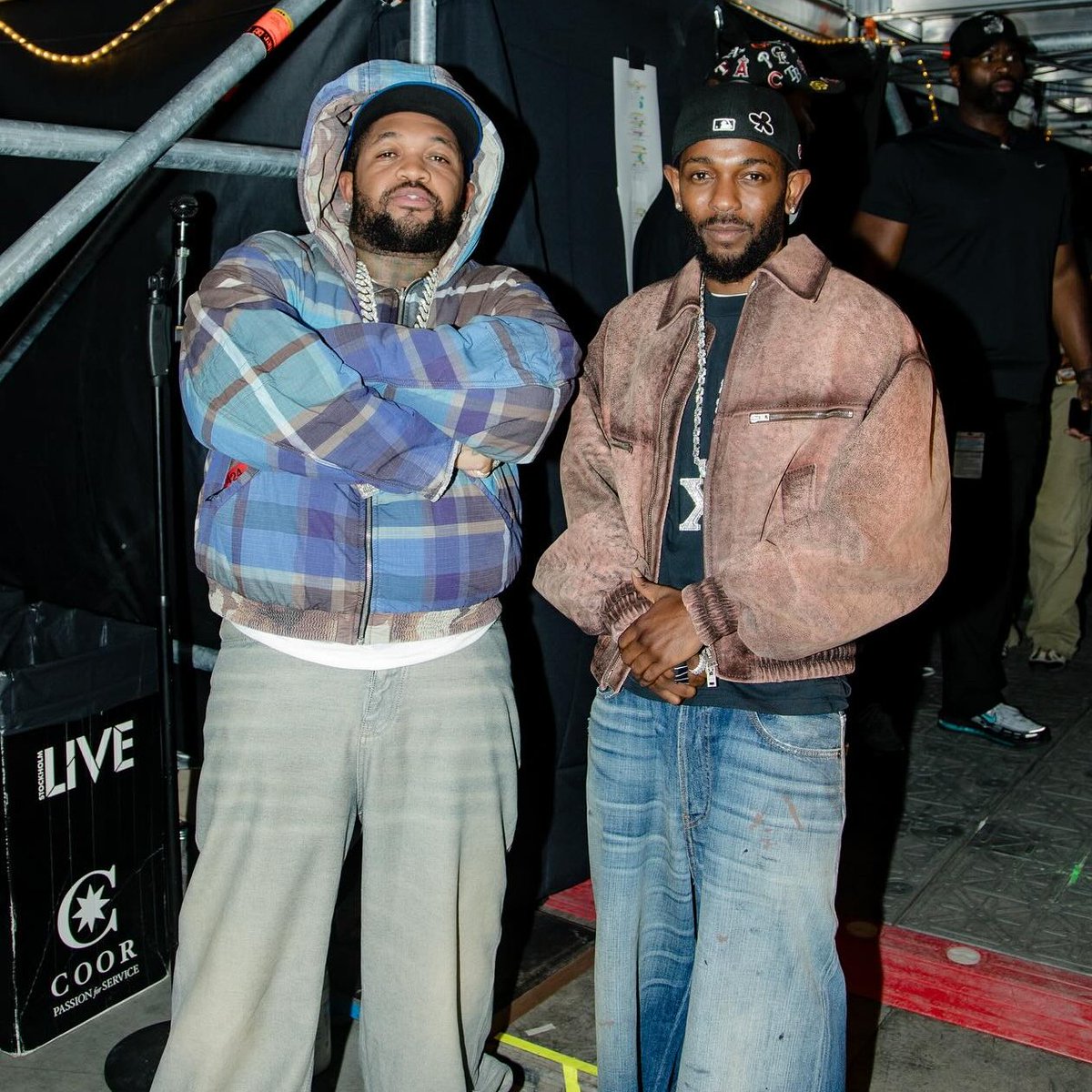 nuggworld's tweet image. Mustard thanks Kendrick Lamar for having him on the Grand National Tour:

"GNX TOUR! Wow, 39 sold-out stadiums! Thank you to my bro @/kendricklamar for allowing me to open the show. I’ll never forget it. I’m beyond grateful for the opportunity. I’m beyond inspired! I'm back home.