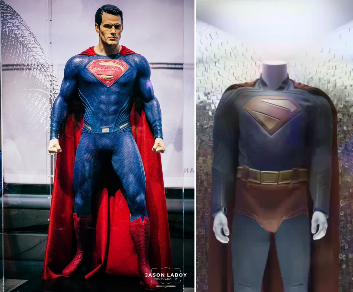 <a href="/DiscussingFilm/">DiscussingFilm</a> Henry Cavill's Superman suits are more appealing than David Corenswet's.