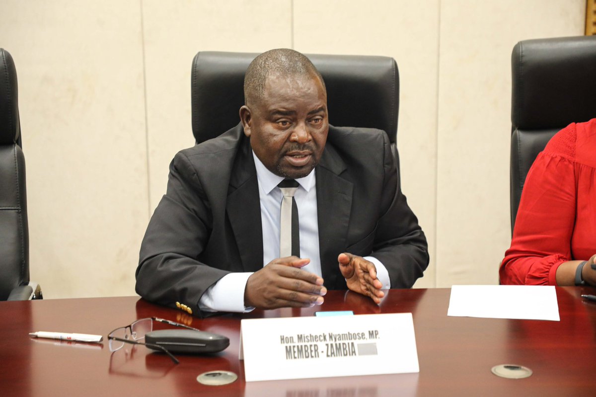 The Regional Treasurer of the Commonwealth Parliamentary Association (Africa), Hon. Enos Asiimwe, MP led the Programme, Planning and Finance Sub - Committee meeting held today August 11, 2025 at the Sir Dawda Kairaba Jawara International Conference Centre, Banjul - The Gambia.