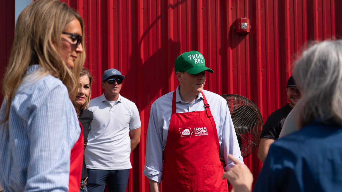 Lee Zeldin (@epaleezeldin) on Twitter photo Great morning at the Iowa State Fair with <a href="/SBA_Kelly/">Kelly Loeffler</a> <a href="/SenJoniErnst/">Joni Ernst</a> <a href="/IAGovernor/">Gov. Kim Reynolds</a> flipping pork chops and meeting with the farmers and producers who feed our nation. Great morning at the Iowa State Fair with <a href="/SBA_Kelly/">Kelly Loeffler</a> <a href="/SenJoniErnst/">Joni Ernst</a> <a href="/IAGovernor/">Gov. Kim Reynolds</a> flipping pork chops and meeting with the farmers and producers who feed our nation.