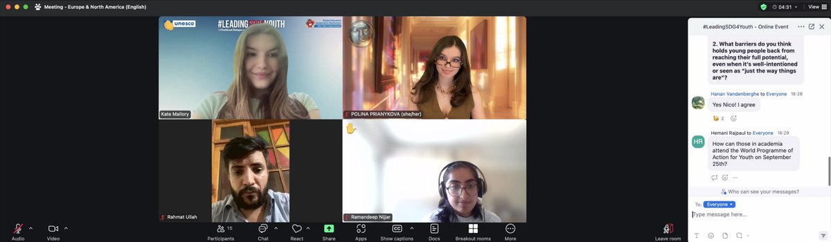 prianykova's tweet photo. At #LeadingSDG4Youth, we shared why AI literacy is key to quality education.
Youth deserve to inherit not just AI — but the power to shape it.

12 August 2025
#YouthDay #SDG4 #AI @UN @UNESCO https://t.co/bs0ePKkPEQ