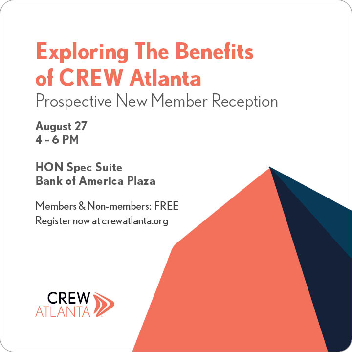 Discover your membership benefits with CREW Atlanta! 

Join us on Wednesday, August 27, from 4 - 6 p.m. for light refreshments &amp; networking with fellow members. Learn how we can help with opportunities for business connections &amp; leadership development.

atlanta.crewnetwork.org/events/2025/po…