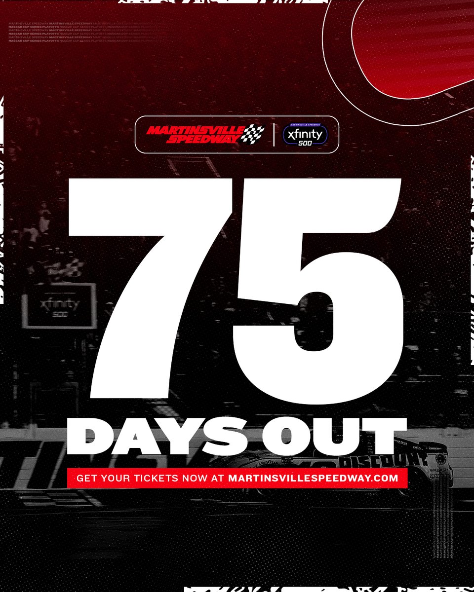 But who's counting 🤭

#Xfinity500