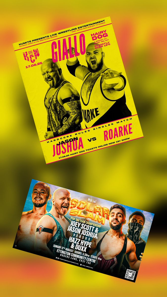 <a href="/officialkumite/">Kumite Combat Wrestling</a> and <a href="/PEW_wrestling/">Phenomenal Elite Wrestling</a>