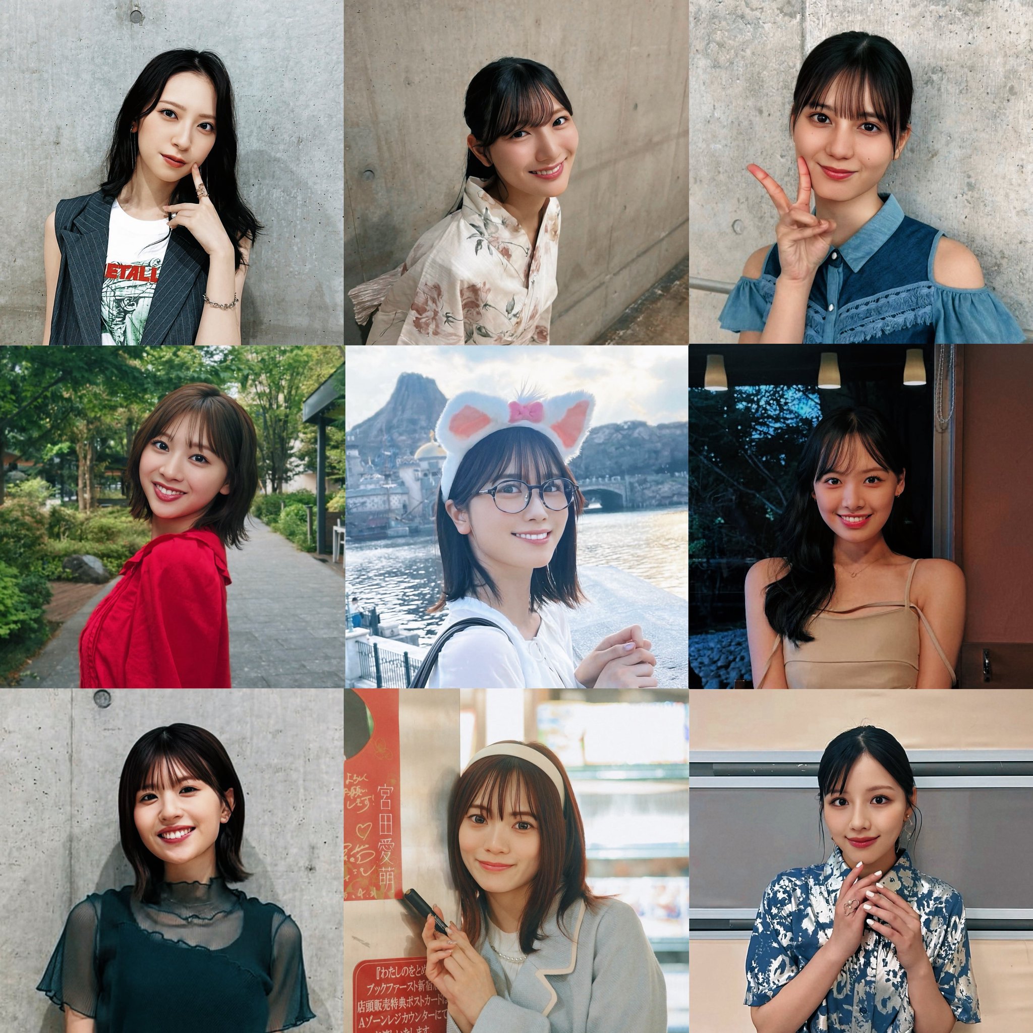 日向坂46 金村 河田 富田 丹生 濱岸 松田 宮田 渡邉  2期生 ミニ色紙 二期生が大好きだから――。日向坂46二期生が「B.L.T.11月号」表紙