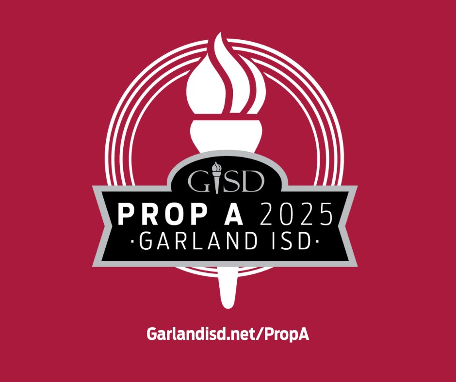Garland ISD Trustees unanimously approved calling Proposition A, also known as a Tax Rate Election (TRE) for November 4, 2025. Prop A will ask voters to approve or disapprove the tax rate adopted by the Board of Trustees, which could add approximately $56 million in funding for