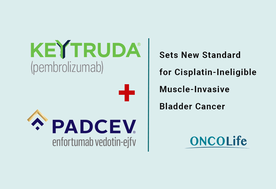 🚨 Phase 3 EV-303 trial show that #PADCEV (#enfortumab vedotin) + #KEYTRUDA (#pembrolizumab) is the first regimen to significantly improve both event-free survival and overall survival in cisplatin-ineligible muscle-invasive #bladdercancer.

healthandpharma.net/padcev-keytrud…
