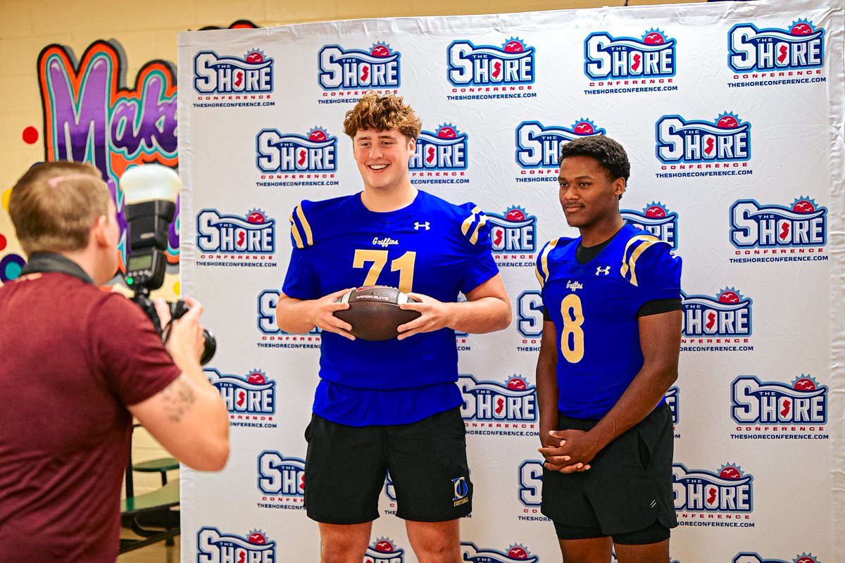 Donovan Catholic Football (@dcfbrecruits) on Twitter photo Great day with the Shore and State’s best media outlets at the annual Shore Conference Media Day. Thank you for taking the time out to talk with Coach Curcione and team leaders <a href="/kaipritchard6/">kai pritchard 26’ OL</a> & <a href="/KahdenDavis/">Kahden Davis 2027 QB</a>, who represented the Griffins
#DCFootball #DonovanMakesADifference Great day with the Shore and State’s best media outlets at the annual Shore Conference Media Day. Thank you for taking the time out to talk with Coach Curcione and team leaders <a href="/kaipritchard6/">kai pritchard 26’ OL</a> & <a href="/KahdenDavis/">Kahden Davis 2027 QB</a>, who represented the Griffins
#DCFootball #DonovanMakesADifference