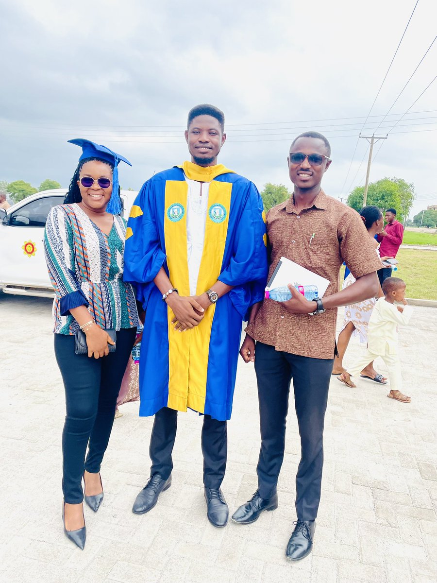 Mulumba N. Songsore (@ngmenlabagna) on Twitter photo I’m glad I recently obtained an MPHIL Degree. My thesis work; Youth-Led Initiatives Towards Community Development in Ghana; Upper West in Perspective” stems from my rich history as E. Director of <a href="/NecessaryAid/">Necessary Aid Alliance</a> & my internship with the <a href="/WorldBank/">World Bank</a> on the SOCO project.
#Onwards🎉🎊 I’m glad I recently obtained an MPHIL Degree. My thesis work; Youth-Led Initiatives Towards Community Development in Ghana; Upper West in Perspective” stems from my rich history as E. Director of <a href="/NecessaryAid/">Necessary Aid Alliance</a> & my internship with the <a href="/WorldBank/">World Bank</a> on the SOCO project.
#Onwards🎉🎊