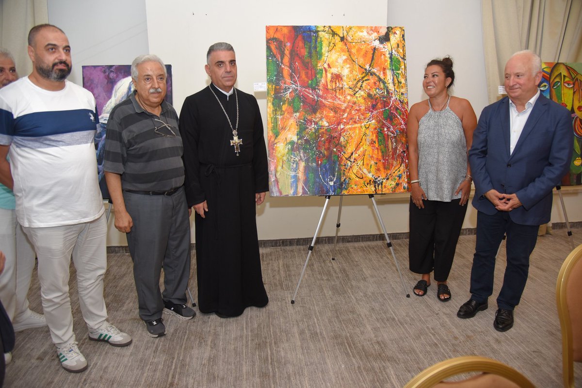 لقطات من معرض اصال ابداعية من تنظيم جمعية الشارع الثقافي و جمعية الفنانين اللبنانيين للرسم والنحت