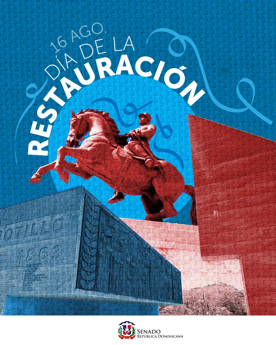 Hoy honramos la valentía de quienes lucharon por devolvernos la soberanía. La Restauración fue más que una guerra, fue un acto de dignidad. 🇩🇴

🎥 En breve acompáñanos a nuestra transmisión en vivo  del inicio de la Segunda Legislatura Ordinaria.