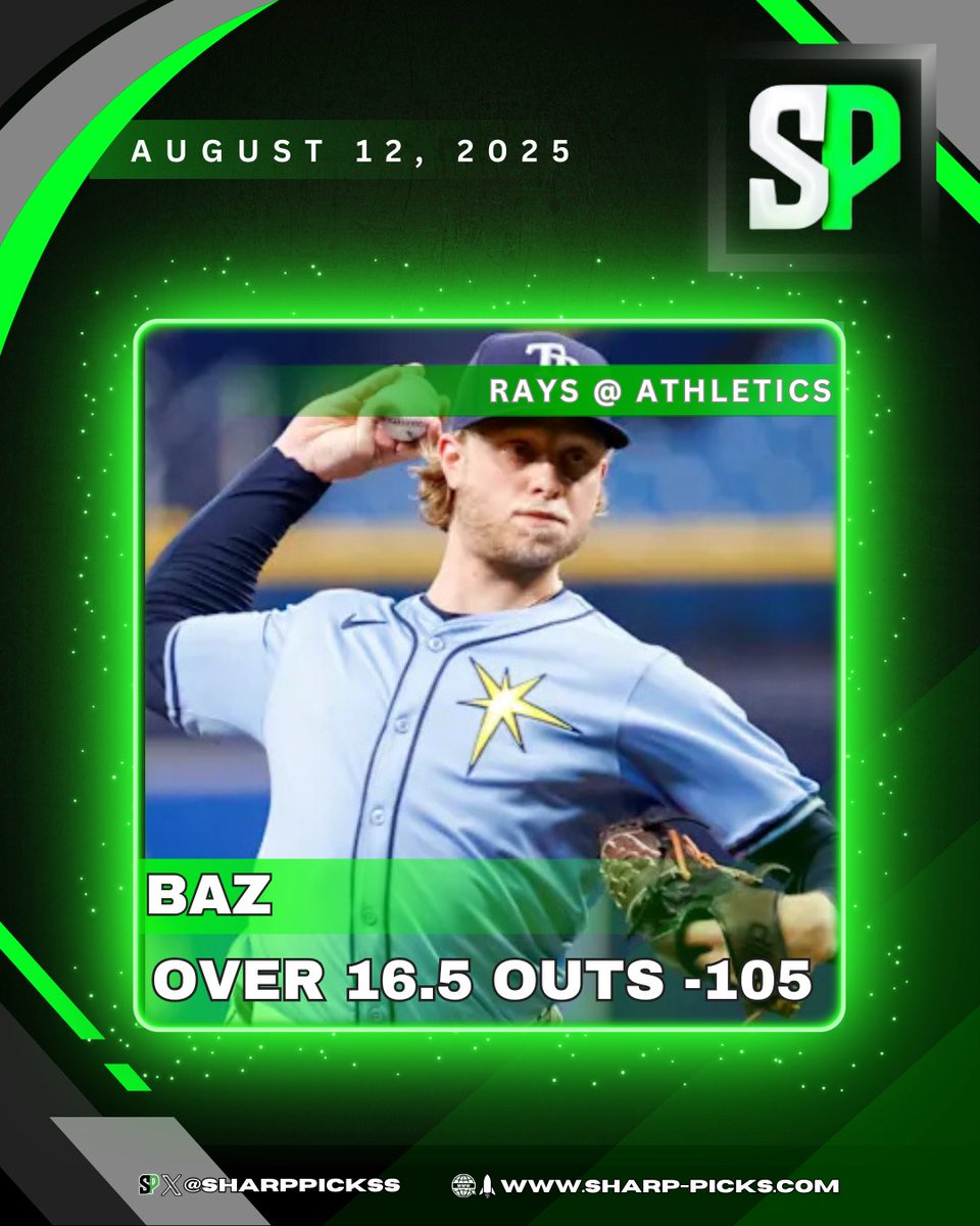 SharpPickss's tweet image. ⚾️MLB *FREE* PICK 

WHO’S TAILING?? I WANNA KNOW⤵️