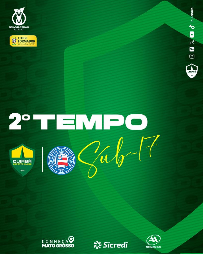 CuiabaEC's tweet photo. Começa! Mais 45 minutos aqui no CT Manoel Dresch!
CUI 2-1 BAH
#OrgulhodeMatoGrosso #CuiaBase https://t.co/dXktONNmcU